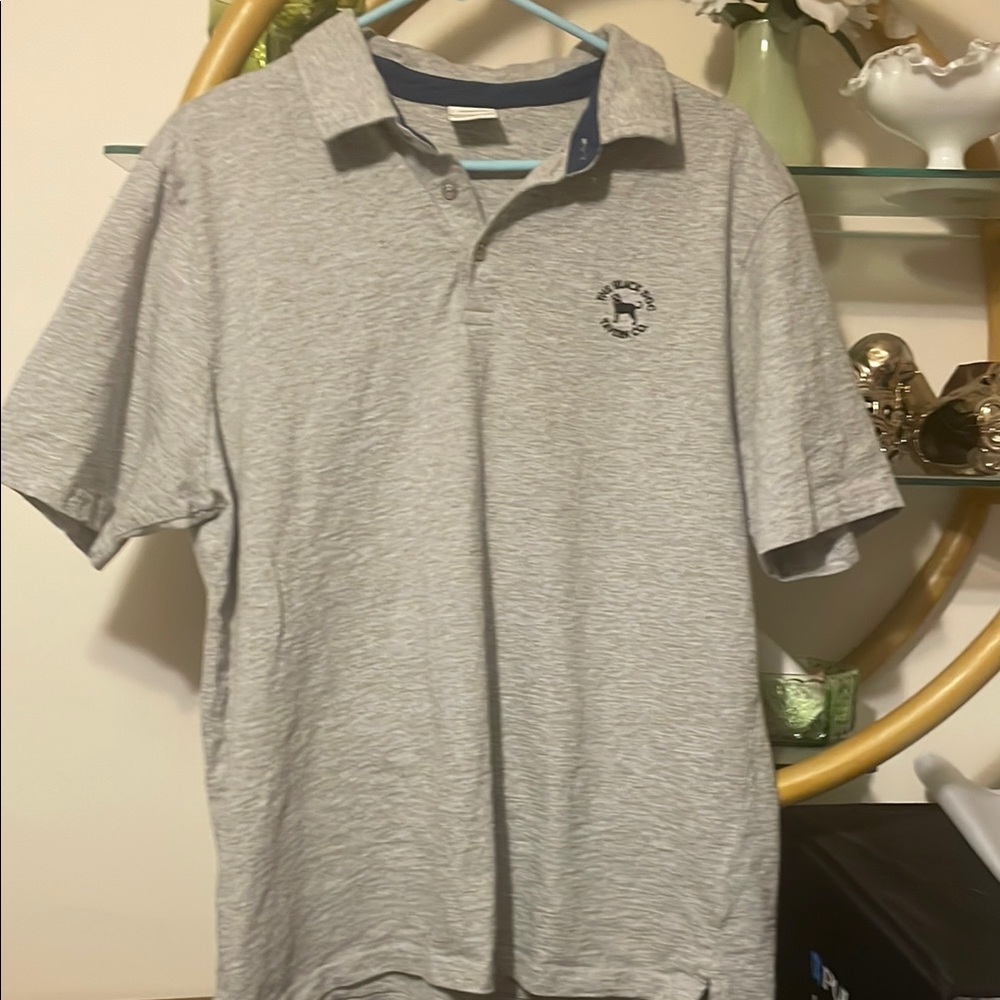 The Black Dog/Gray Polo Shirt